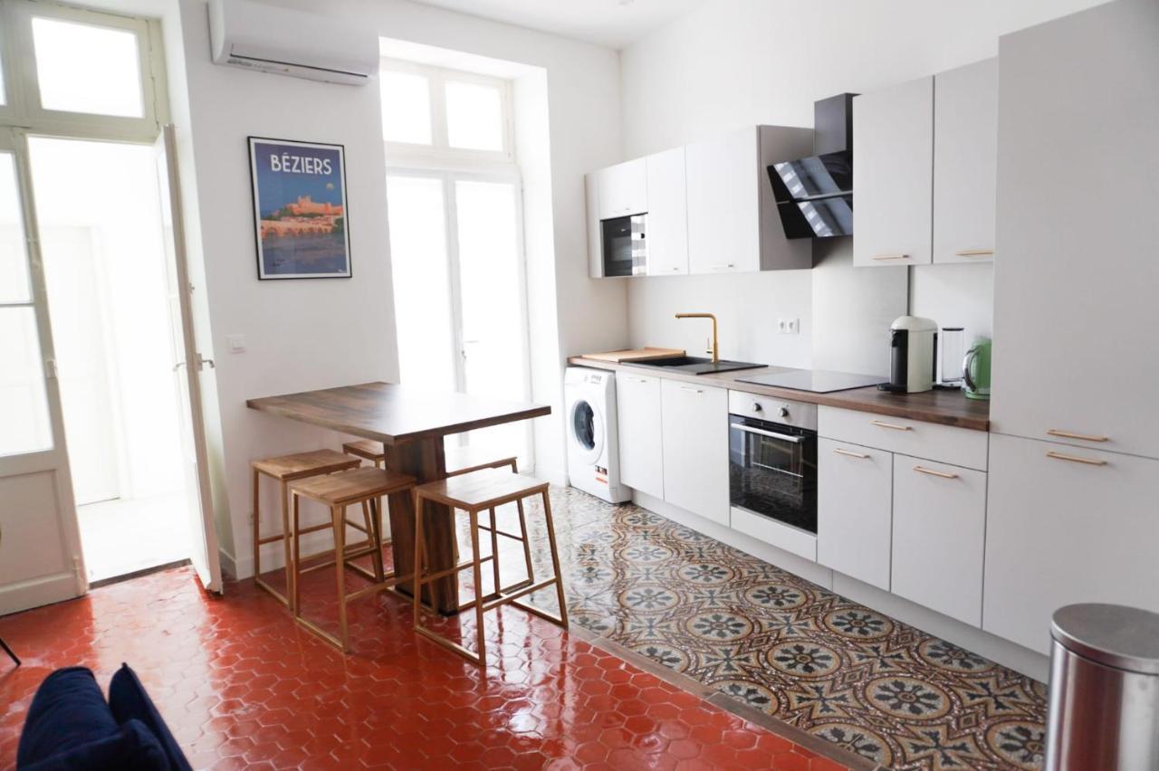 Bright And Modern 3-Bedroom Apartment, 90M2 With Air Condition, In Béziers Zewnętrze zdjęcie