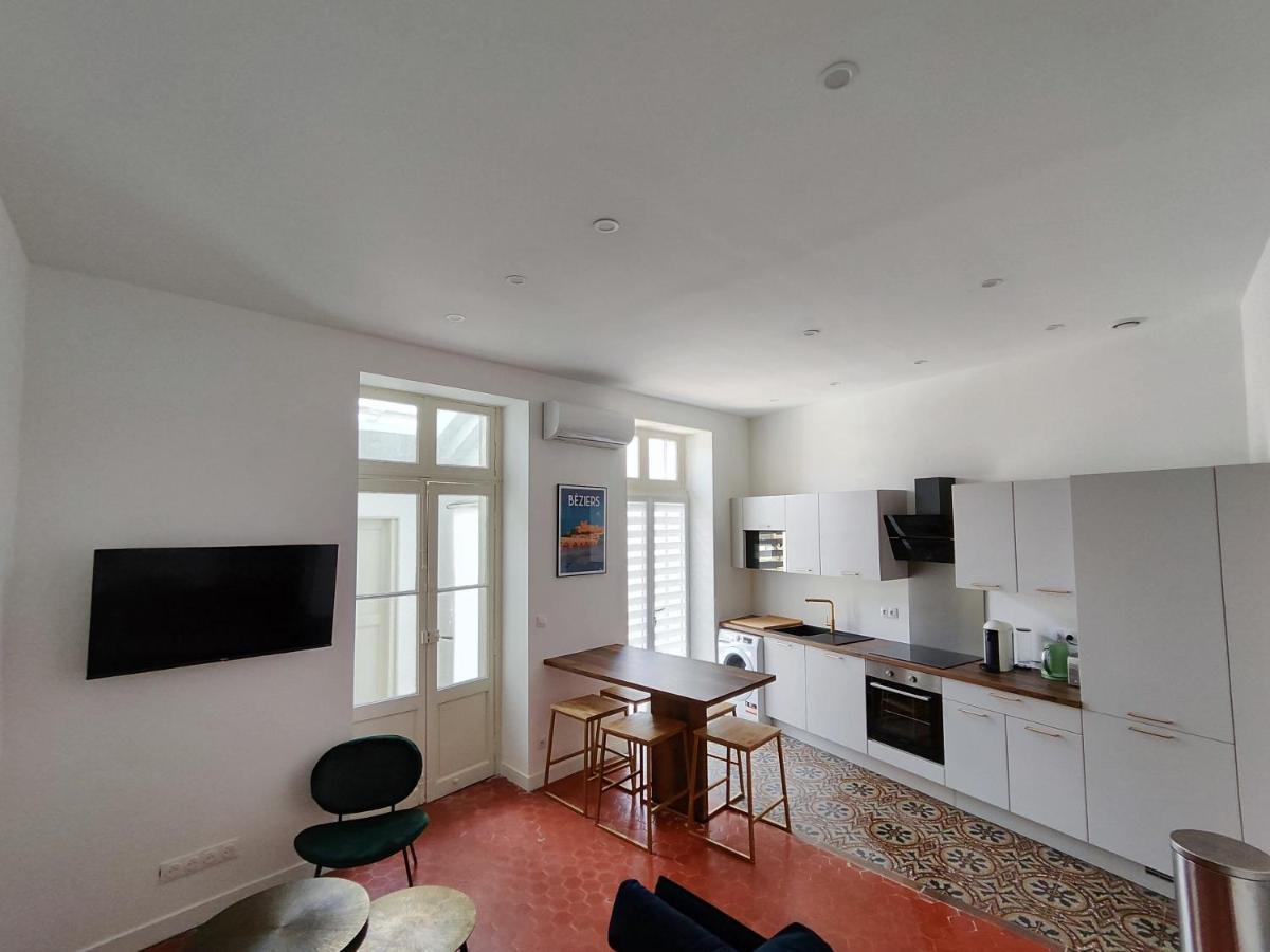 Bright And Modern 3-Bedroom Apartment, 90M2 With Air Condition, In Béziers Zewnętrze zdjęcie