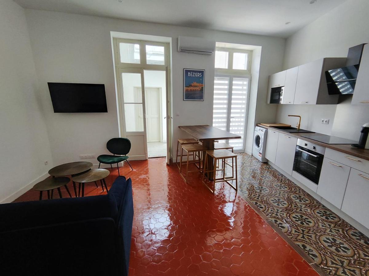 Bright And Modern 3-Bedroom Apartment, 90M2 With Air Condition, In Béziers Zewnętrze zdjęcie