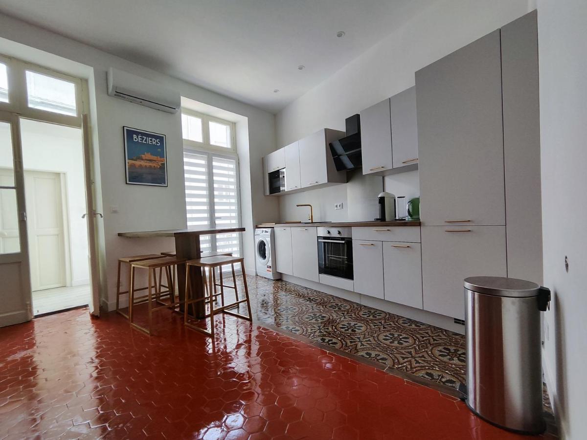 Bright And Modern 3-Bedroom Apartment, 90M2 With Air Condition, In Béziers Zewnętrze zdjęcie